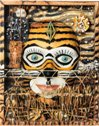 Masque de tigre de Jean-Paul COUCKE